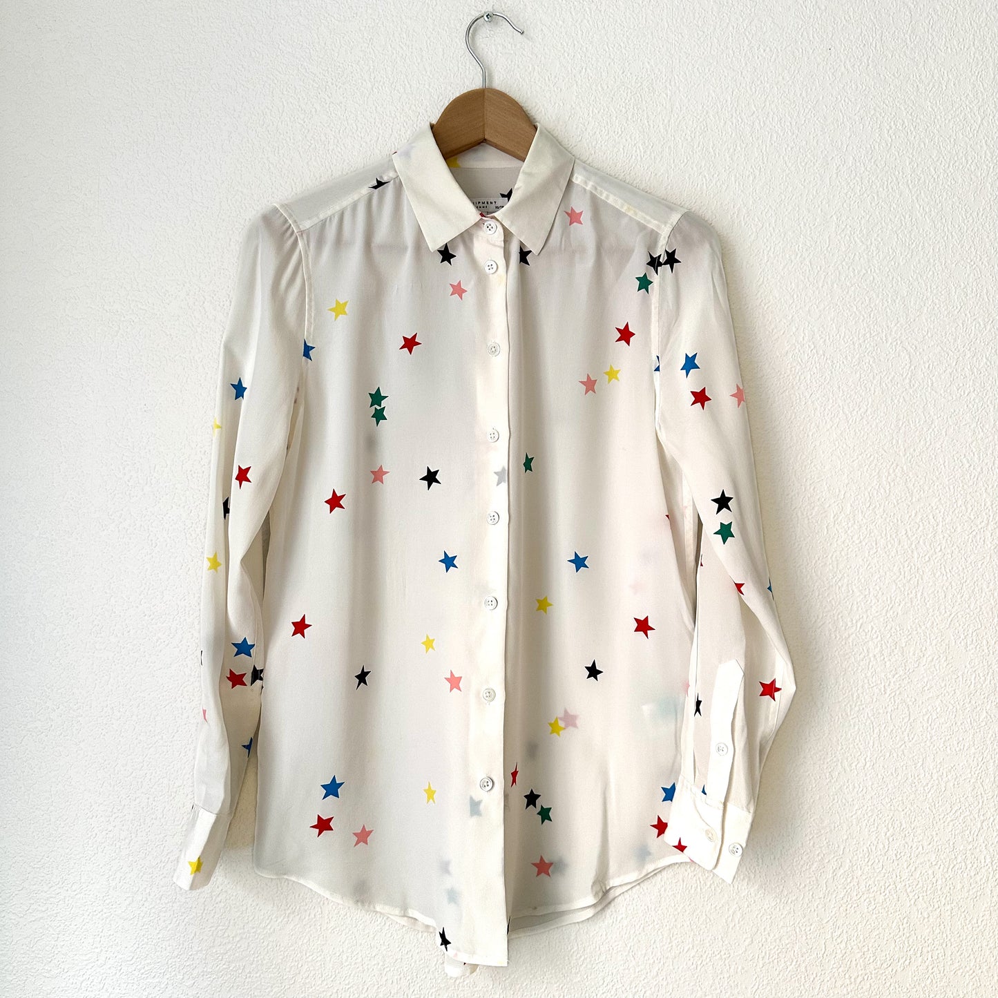 Stars Silk Shirt - size XS