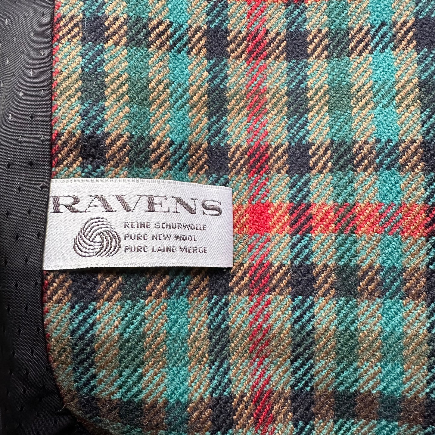 Vintage Wool Bomber Jacket- size 42