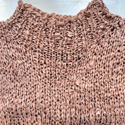 Raw Silk Knitted Top - size M-L