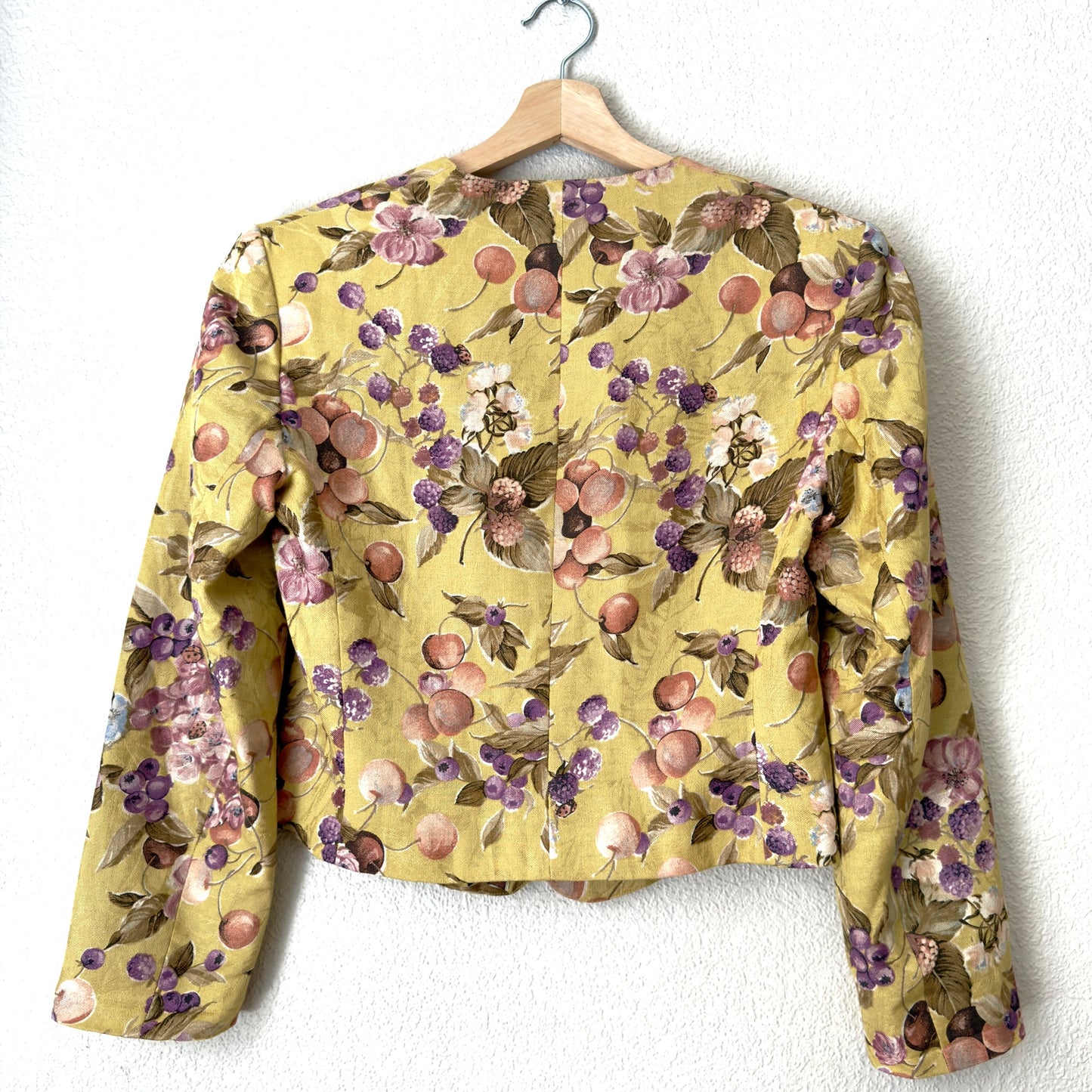 Vintage Designer Linen Blend Jacket - size S
