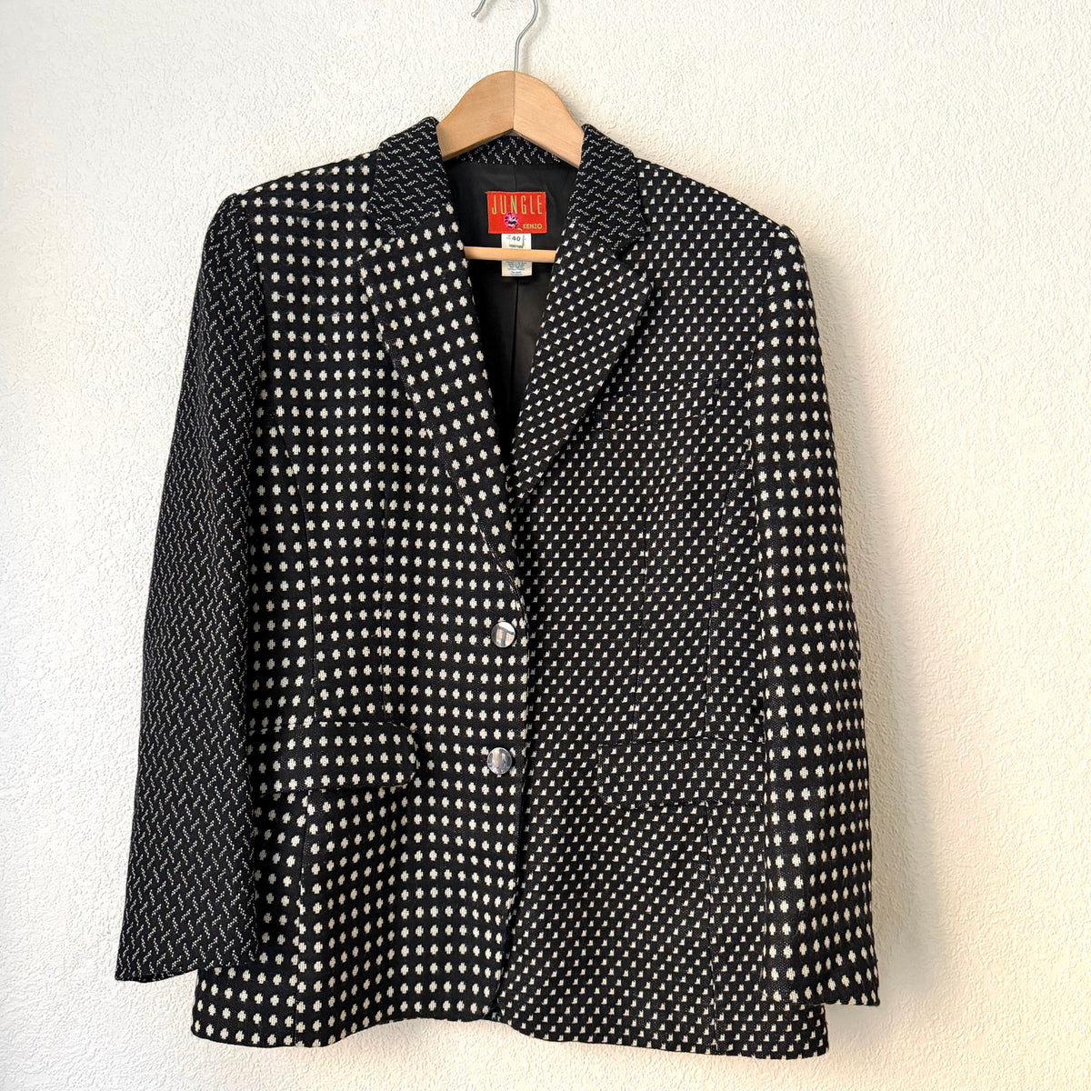 Kenzo Jungle Wool Blazer - size M