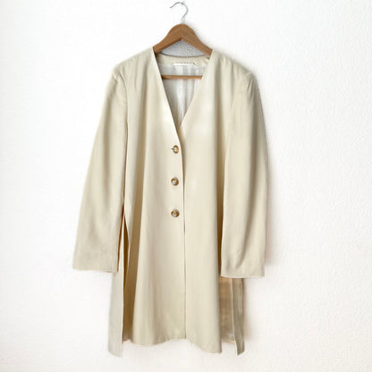 Ivory Silk Jacket - size EU38