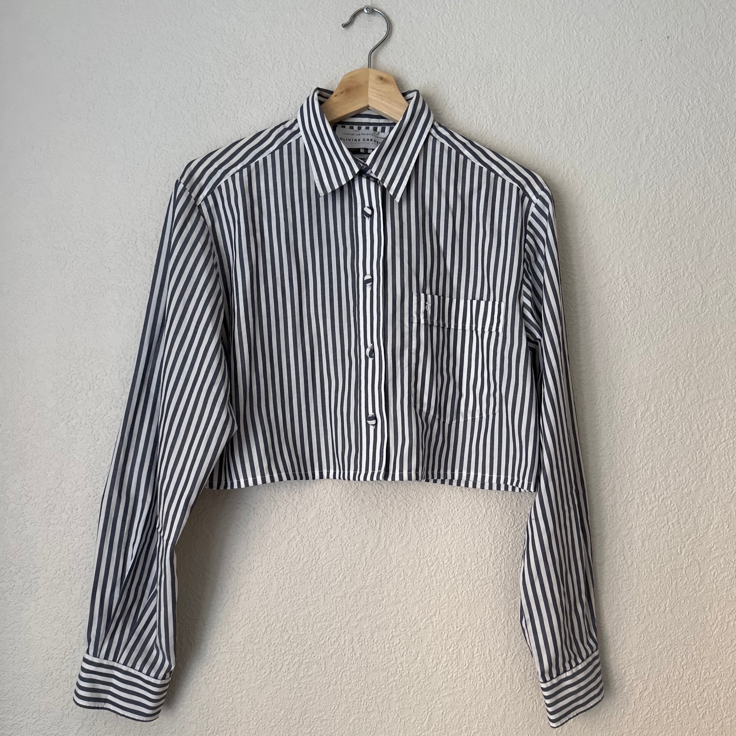 Upcycled Shirt 5 - Cotton, Striped