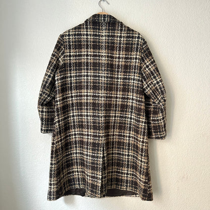 Vintage Tweed Coat - size M