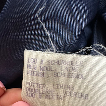 Vintage Plaid Blazer - pure wool - size EU42