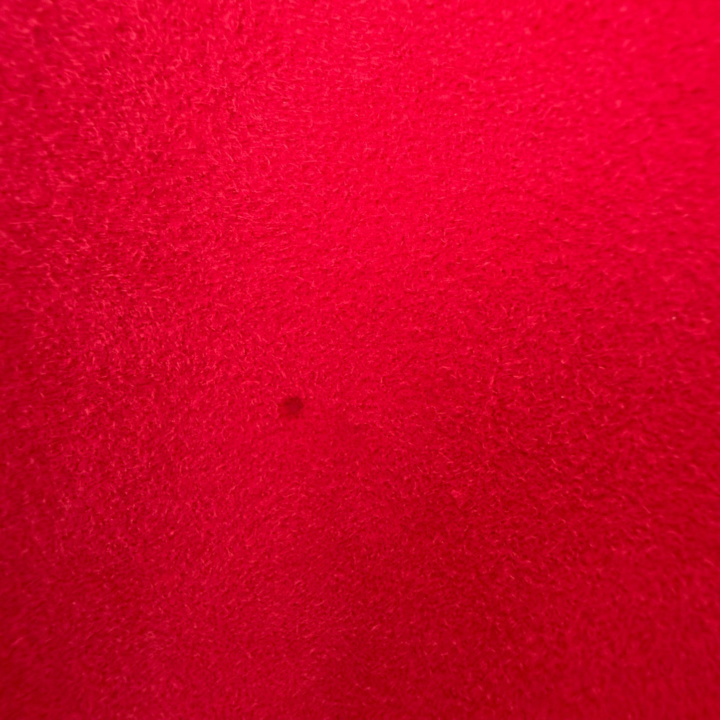 Red Suede Overshirt - size M
