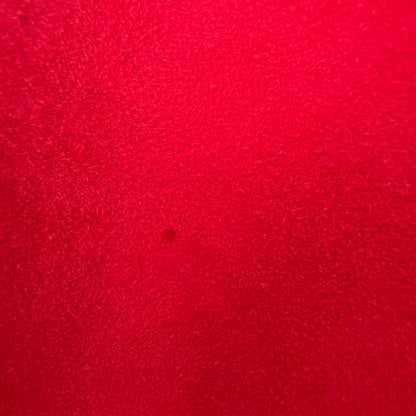 Red Suede Overshirt - size M