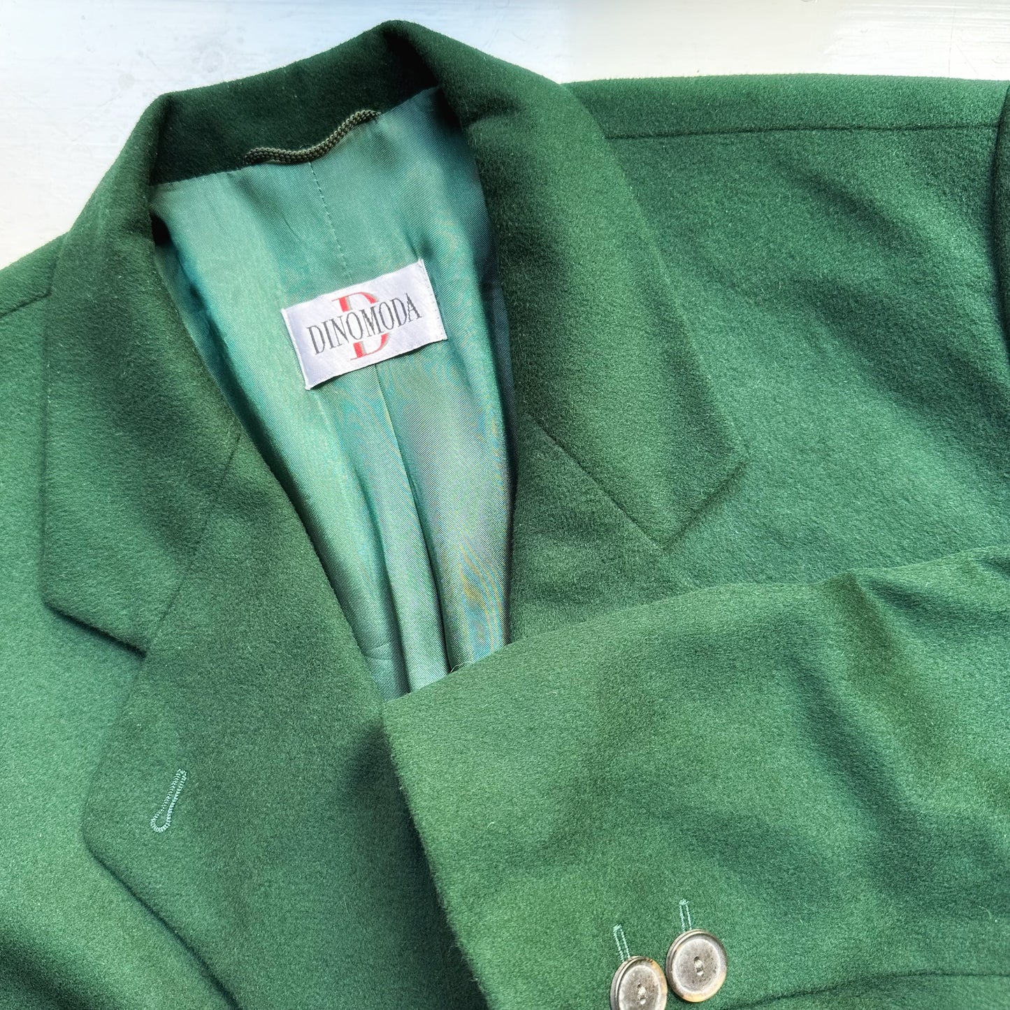 Vintage Dark Green Blazer - size EU46