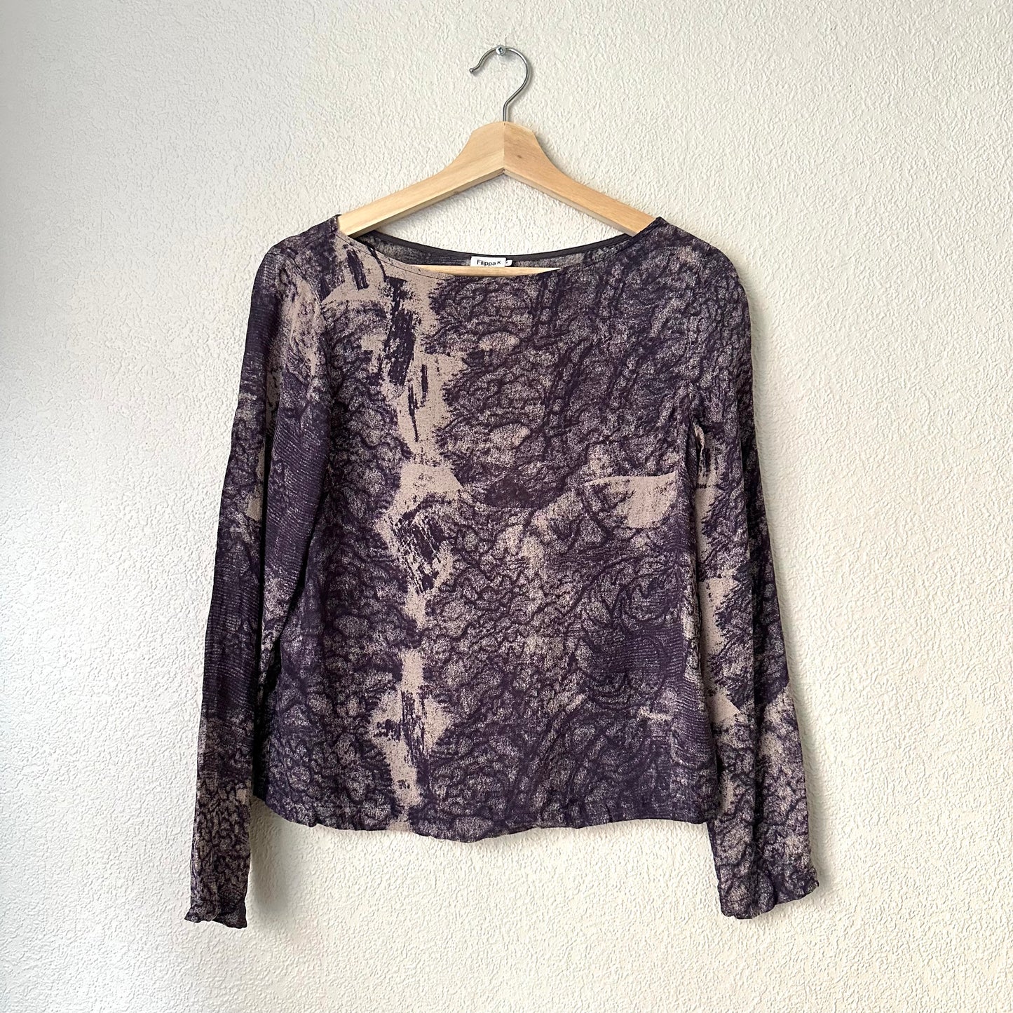 Filippa K Wool Silk Top - size S