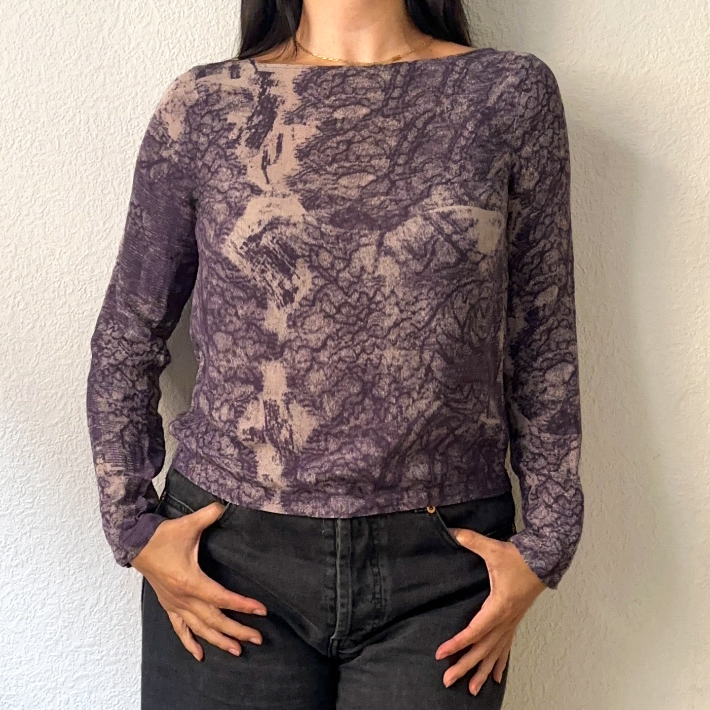 Filippa K Wool Silk Top - size S