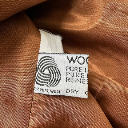 Vintage Houndstooth Plaid Blazer - size EU 40