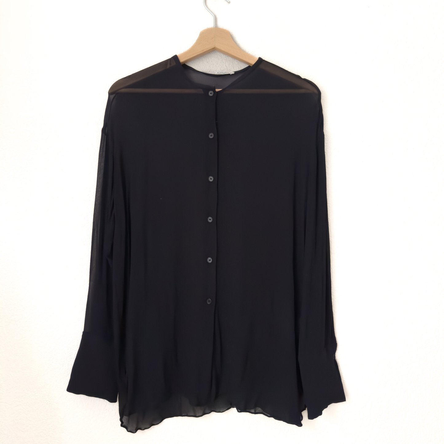 ACNE Studios Sheer Silk Shirt- size EU38