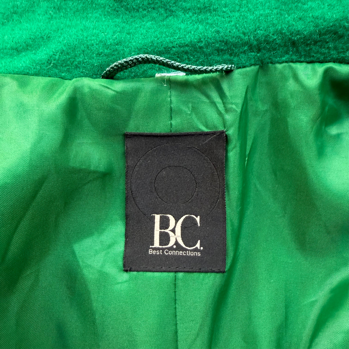 Green Wool Blend Coat - size M