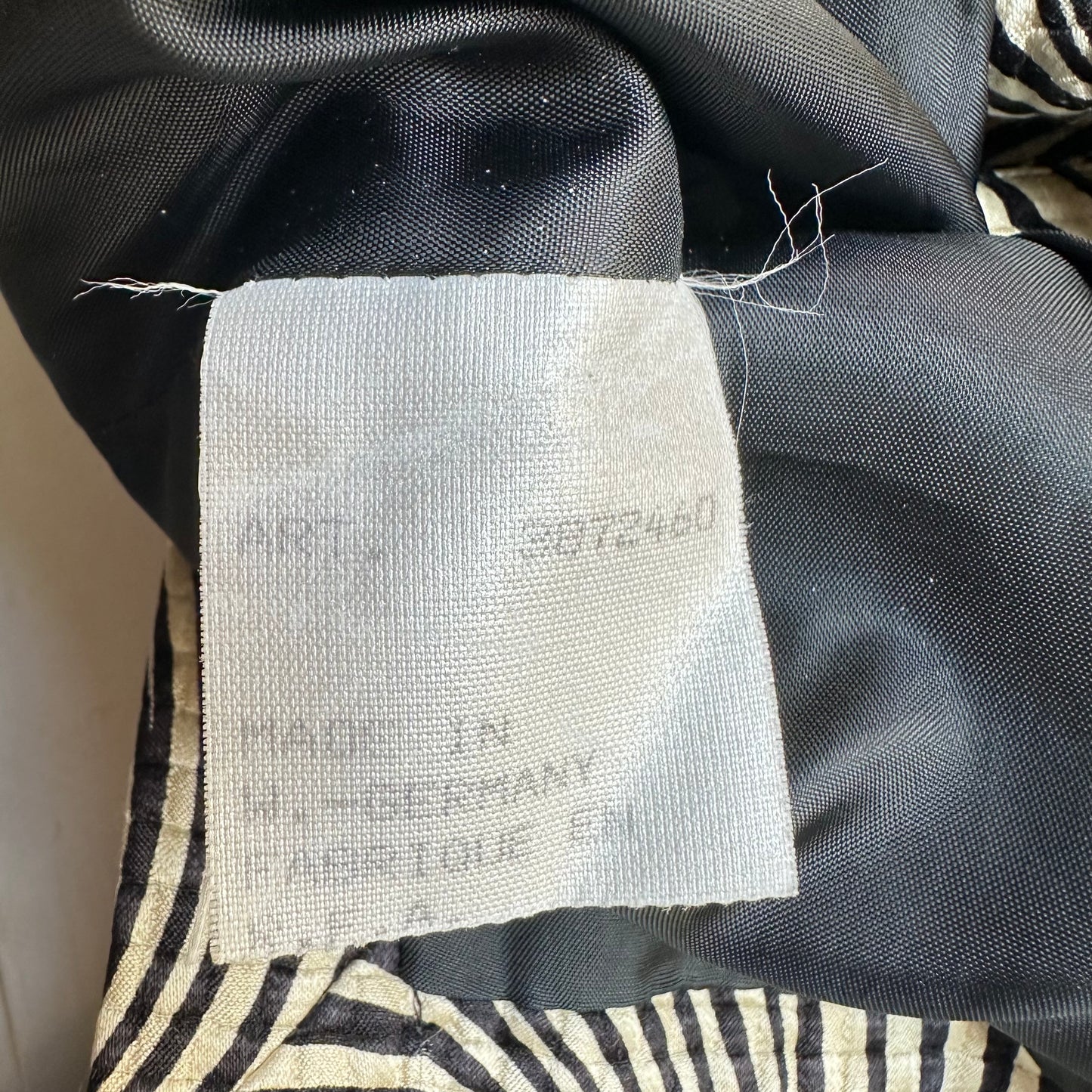 Vintage Silk Wool Jacket - size M-L