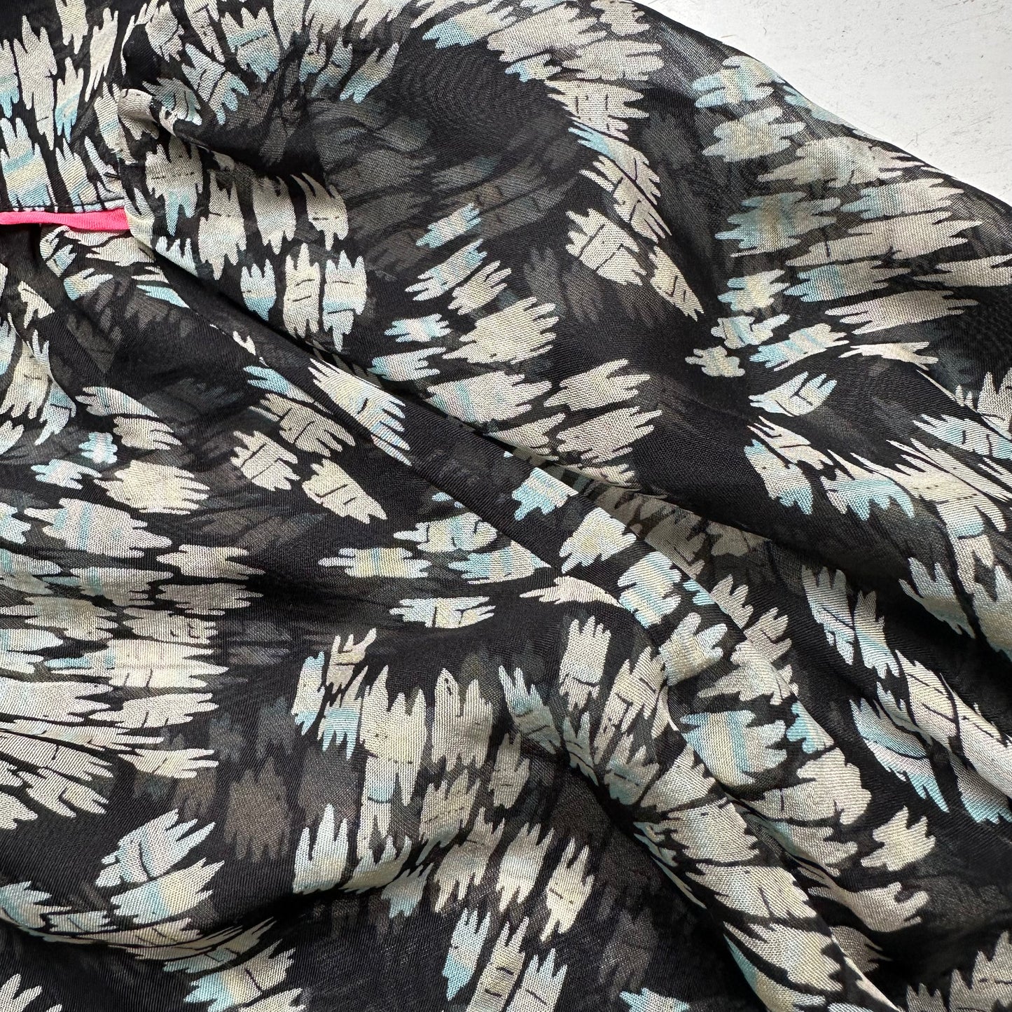 Tieneck Silk Blouse - size S