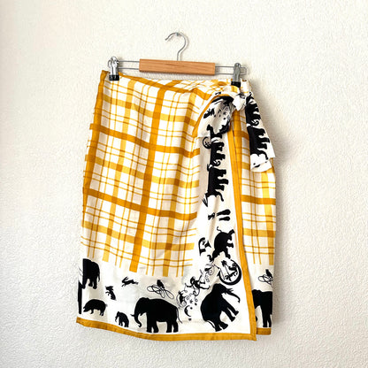 Vintage Silk Skirt - size M