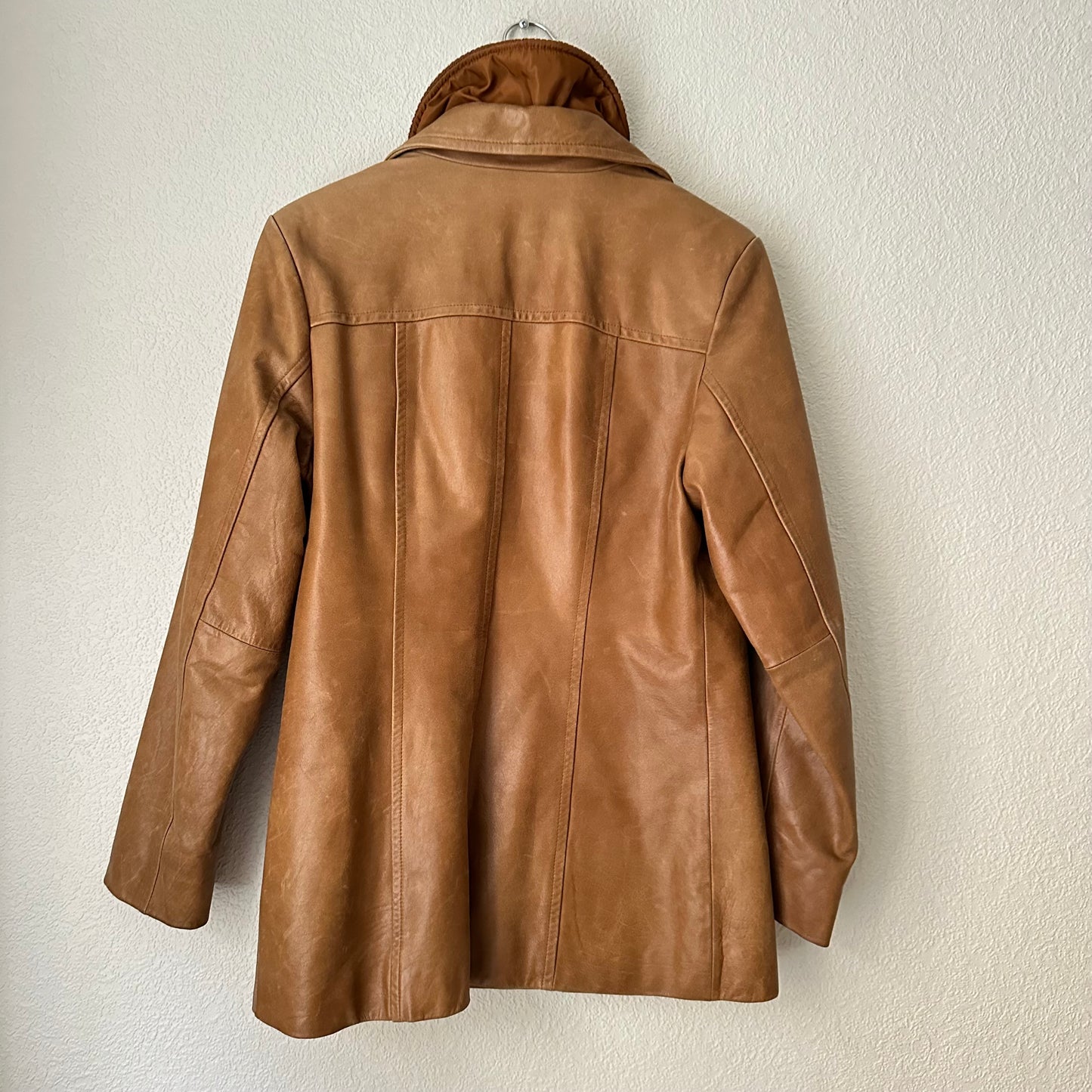 Vintage Leather Blazer - size40