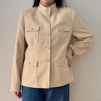 Vintage Angora-Blend Jacket