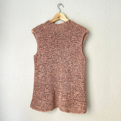 Raw Silk Knitted Top - size M-L
