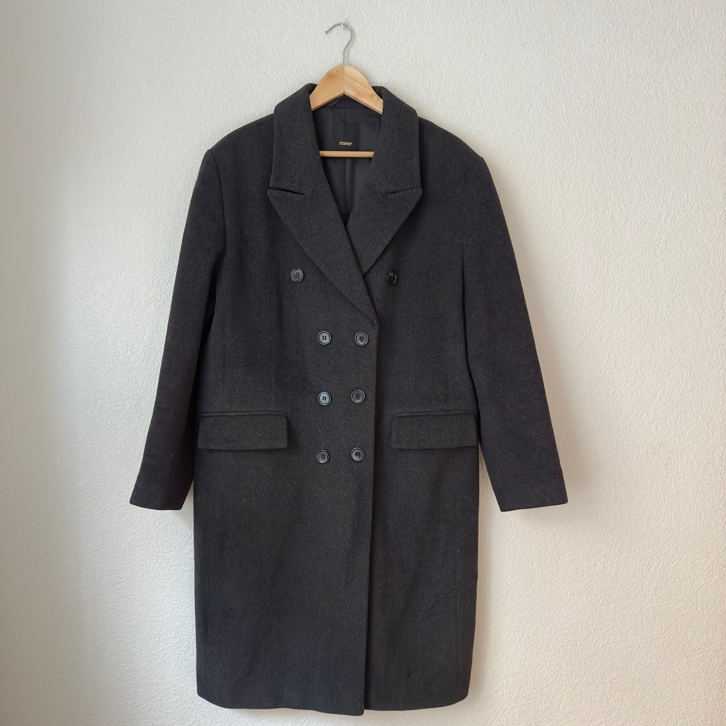 Wool Angora Coat, size EU44