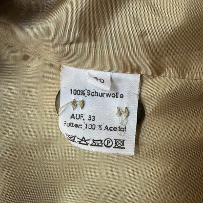 Vintage Houndstooth Plaid Wool Blazer 2 - size 40