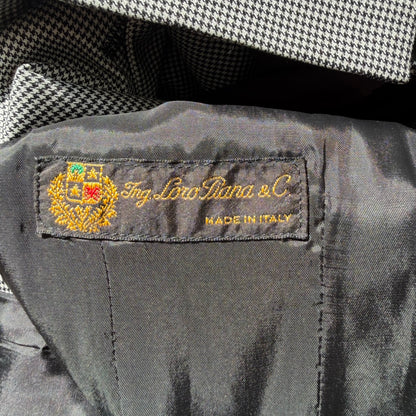 Vintage Houndstooth Blazer - size M