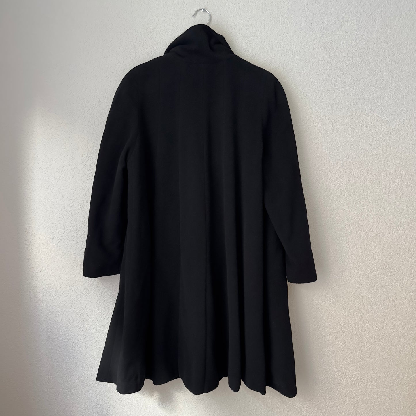 Vintage Black Swing Coat - size S-L
