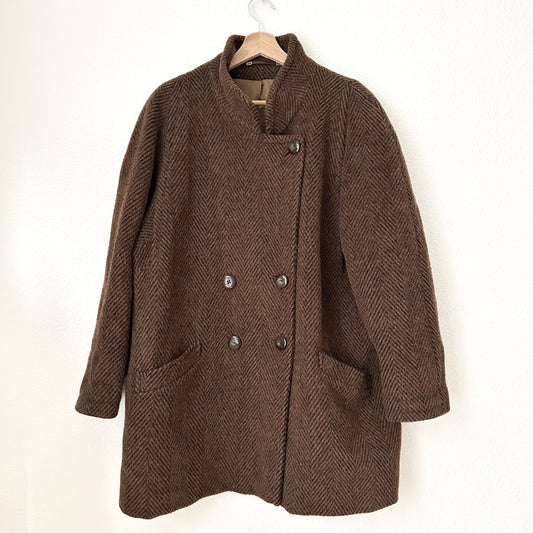 Vintage Llama Short Coat - size L