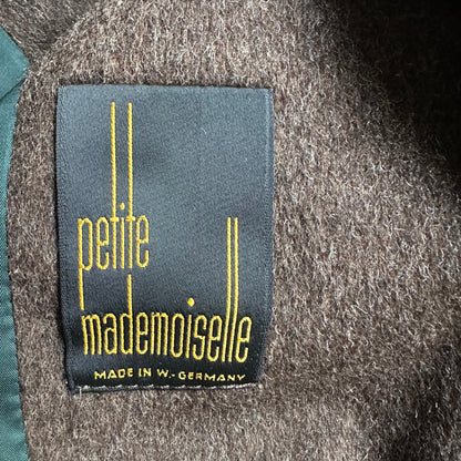 Vintage Brown Maxi Coat, size M