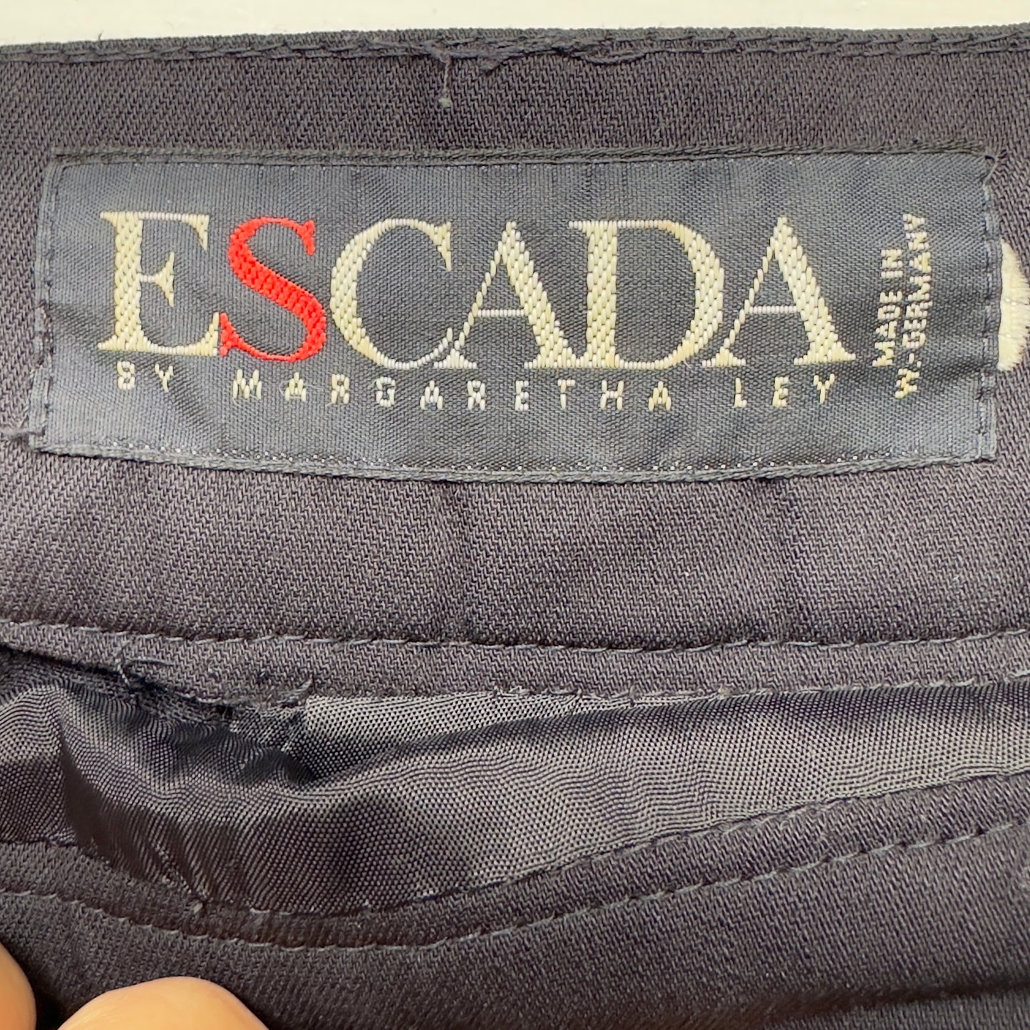 80's Vintage Escada Midi Skirt