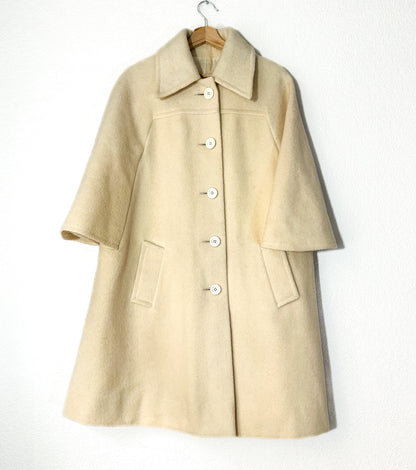 Vintage Statement Wool Coat - size M-L