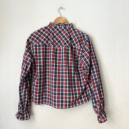 Plaid Shirt - Upcycled Shirt 46 - S-M