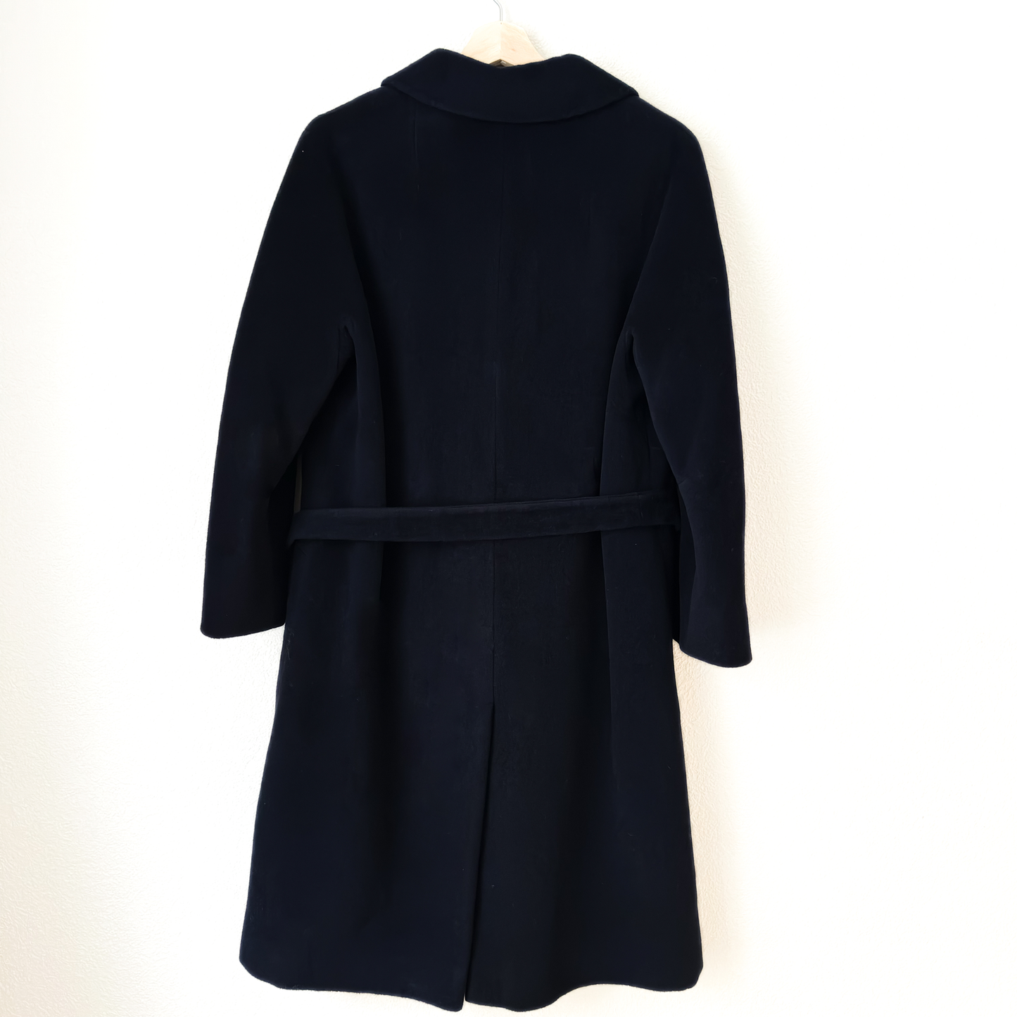 Vintage Camel Hair Belted Coat - size S