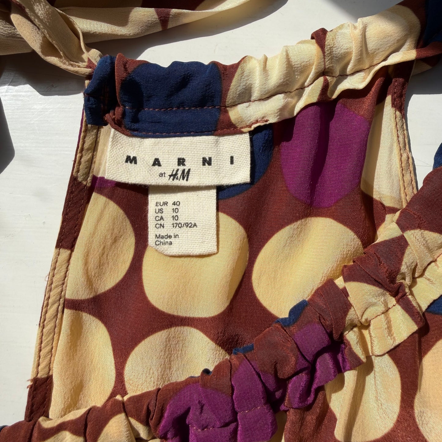 Rare Marni x H&M Silk Dress - size 40