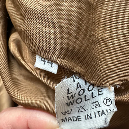 Vintage Pure Wool Scarf Coat, size M-L