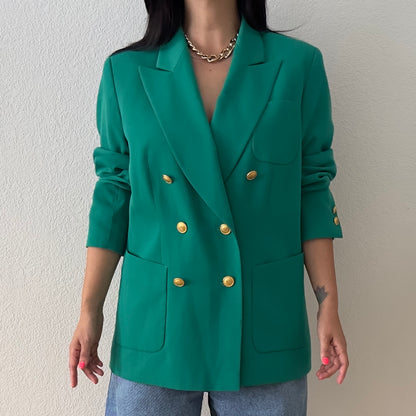 Vintage Green Blazer