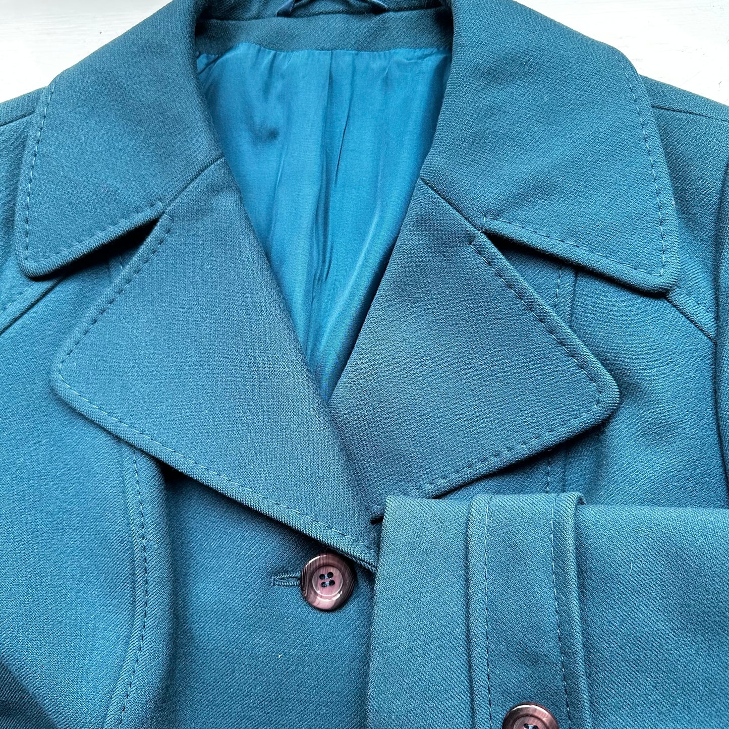 Vintage Green Wool Jacket - size M