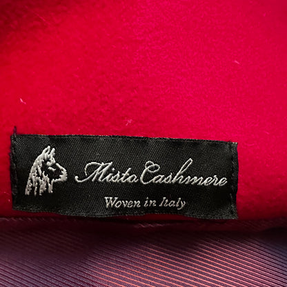 Italian Red Wool Coat - size S