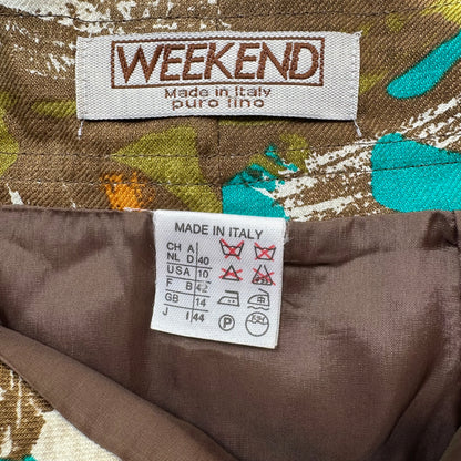 Vintage Weekend Max Mara Linen Skirt - size S-M