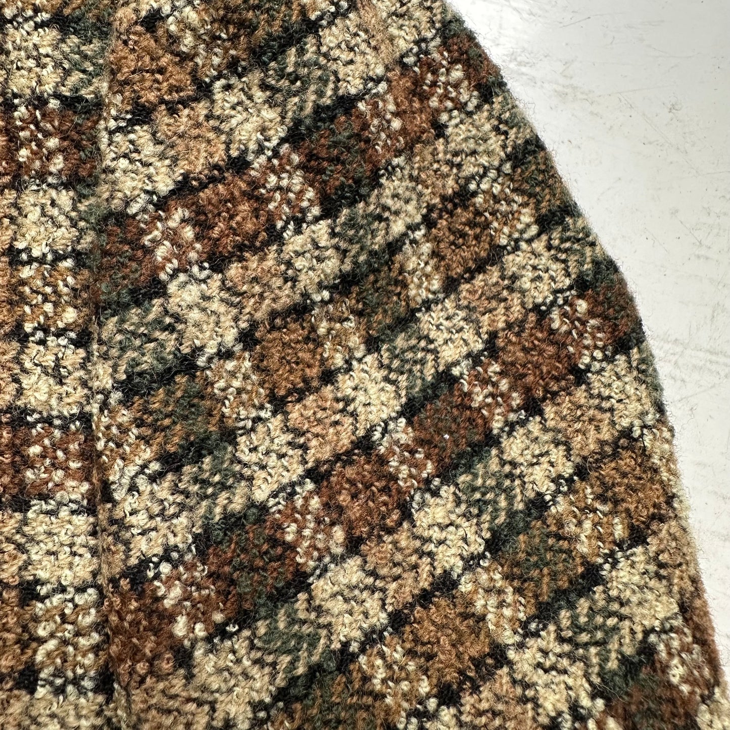 Vintage Brown Checks Jacket - size S-M