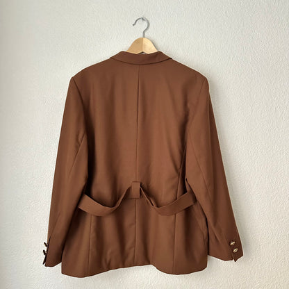 Brown Wool Blazer - size EU44