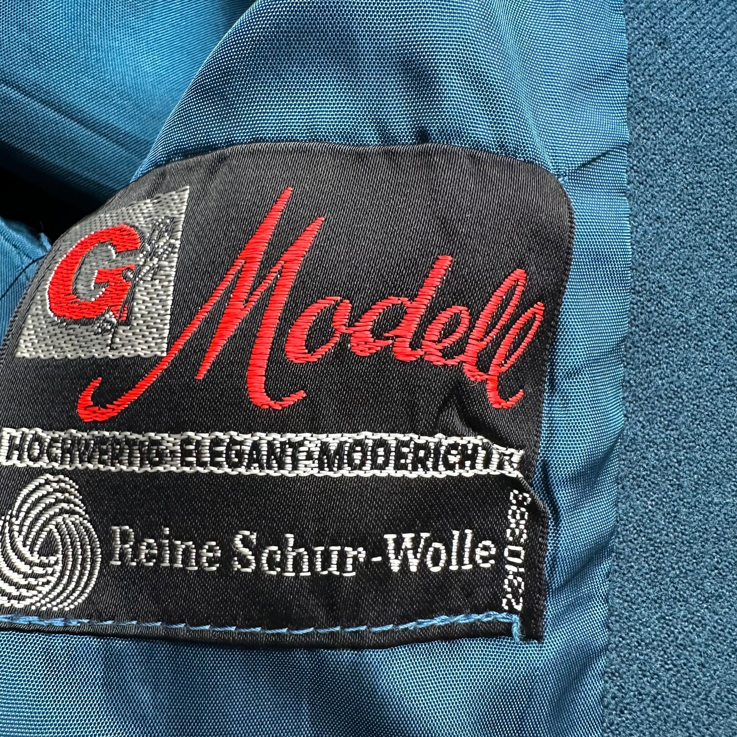 Vintage Green Wool Jacket - size M