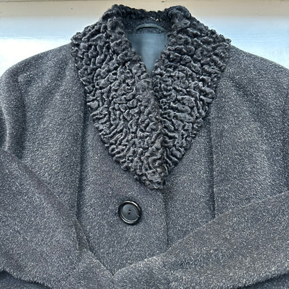 Vintage Cropped Coat - Jobis, size M