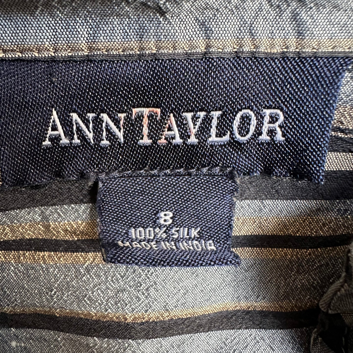 Vintage Silk Wrap Top - size S