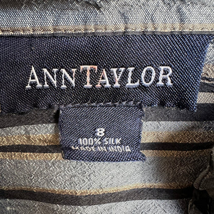 Vintage Silk Wrap Top - size S