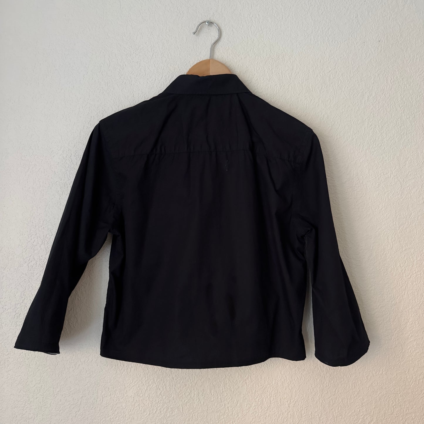 Upcycled Shirt 4 - Cotton, Black