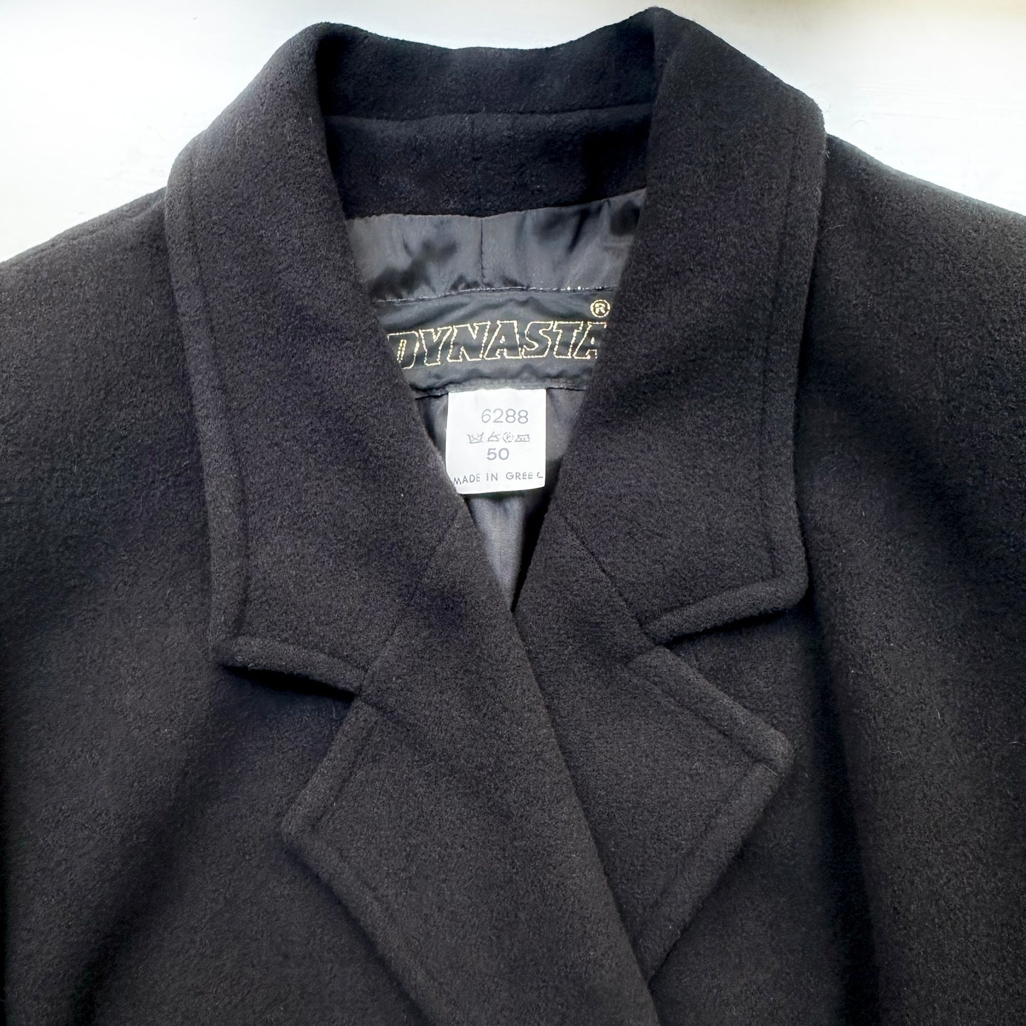 Vintage Black Coat, size L