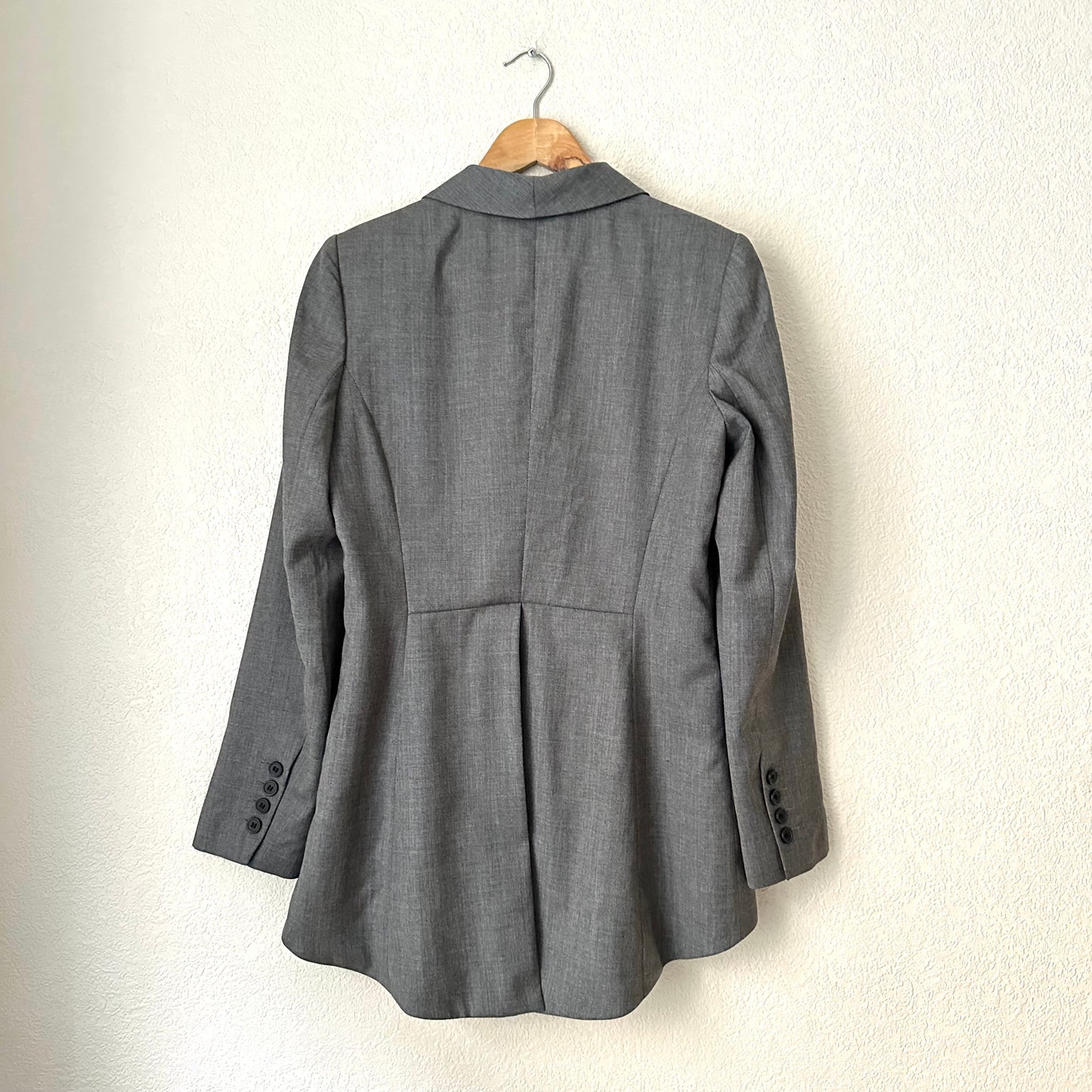 Hourglass Gray Wool Blazer - size 40