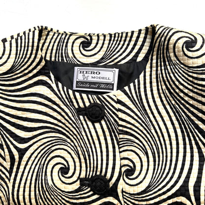 Vintage Silk Wool Jacket - size M-L