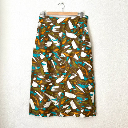 Vintage Weekend Max Mara Linen Skirt - size S-M